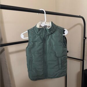 Carter's Olive Green Puffer Vest